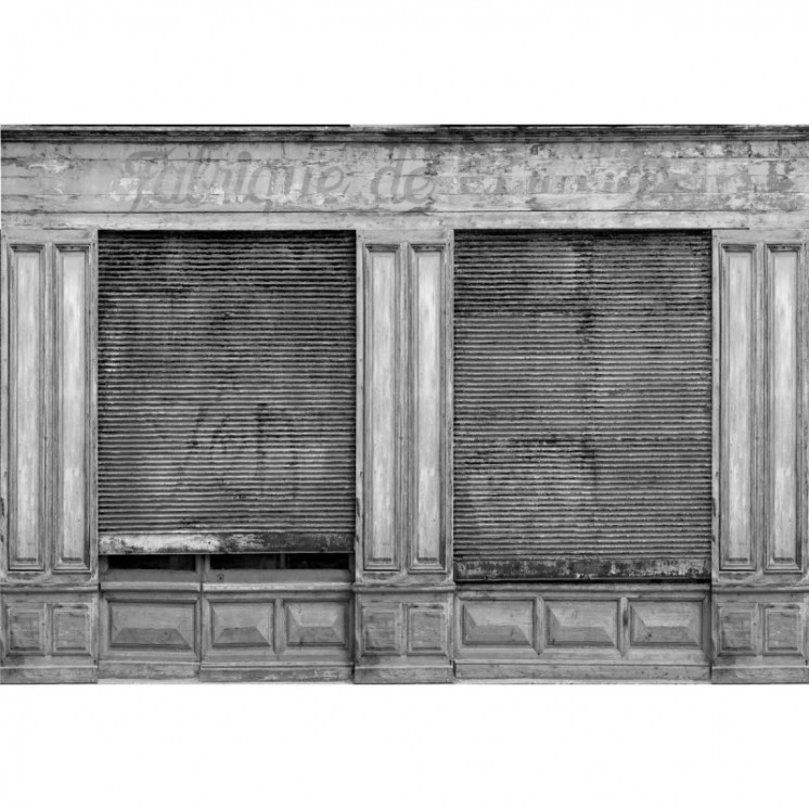 Papier Peint Panoramique - Devanture de Fabrique Ancienne - Ciment Factory -2