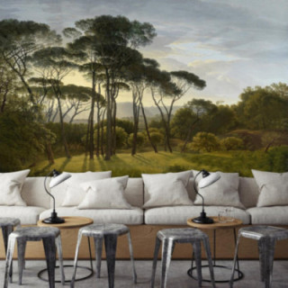 Papier Peint Panoramique - Paysage Lumineux - Original - Ciment Factory -1