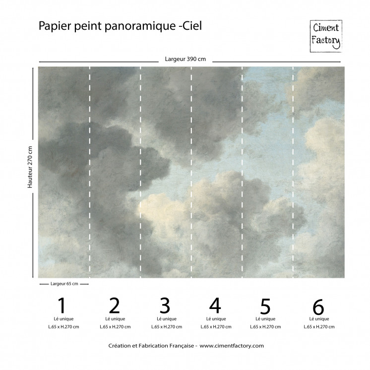Papier Peint Panoramique - Ciel -6