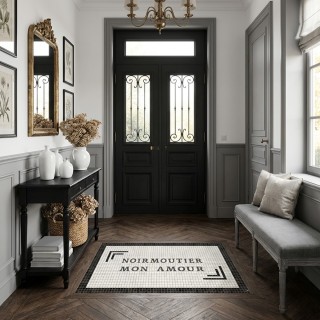 Tapis Mosaïque Personnalisé - Ciment Factory - Entrée