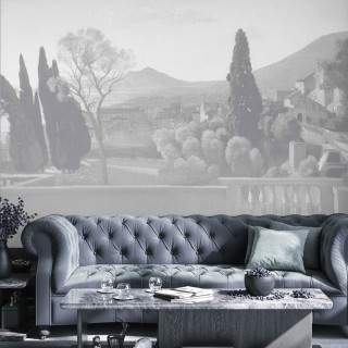 Panoramique Jardin Suspendu - Grisaille – Salon