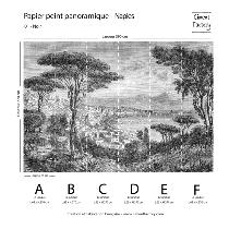Papier Peint Panoramique Gravure - Naples