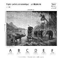 Papier Peint Panoramique Gravure - Les Eléphants
