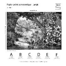 Papier Peint Panoramique Gravure - Jungle