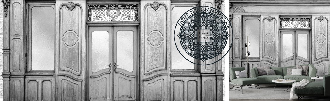 Papier Peint Panoramique Echoppe Ancienne